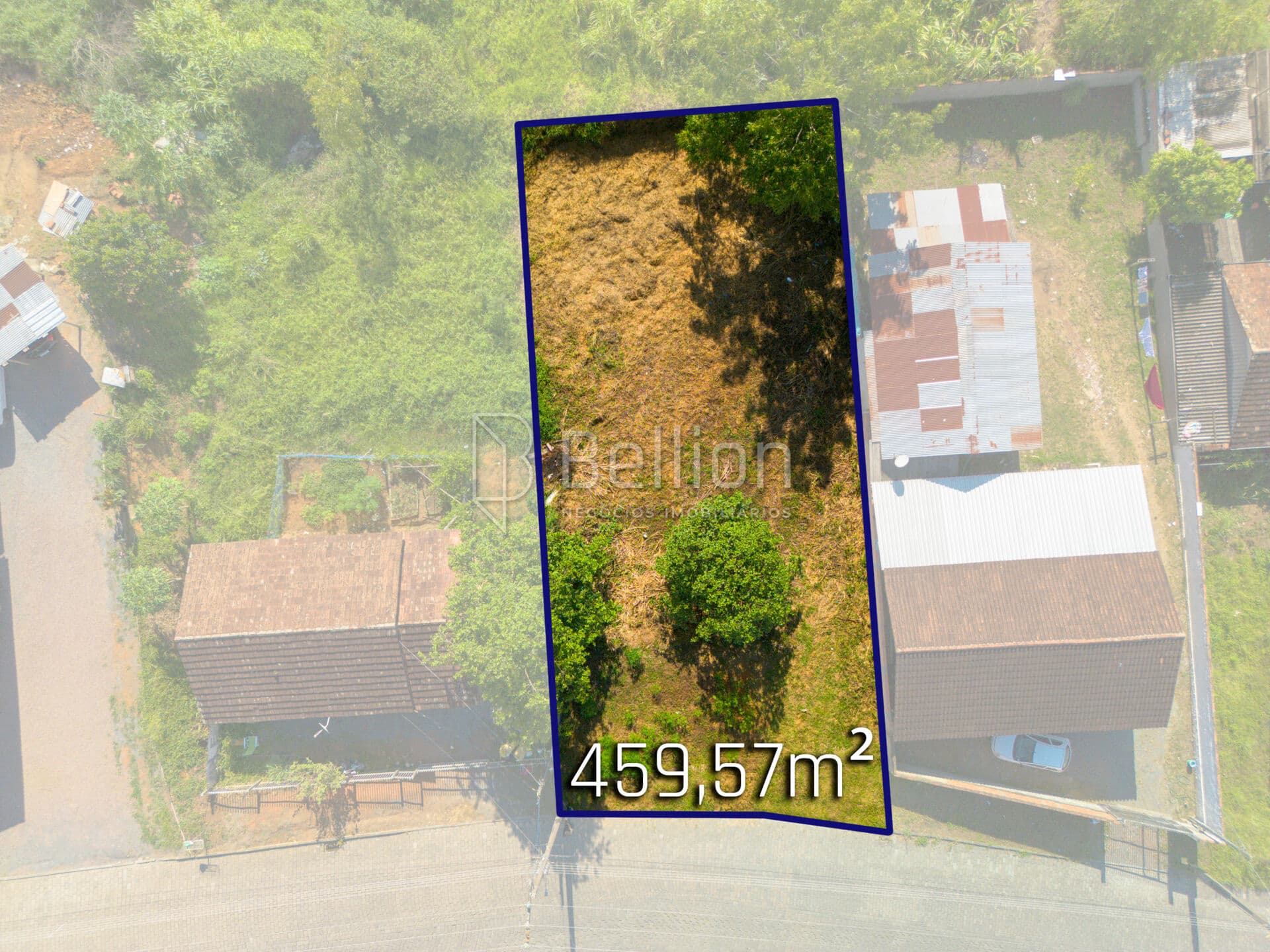 Terreno com 459,57 m² no bairro Quintino – Timbó