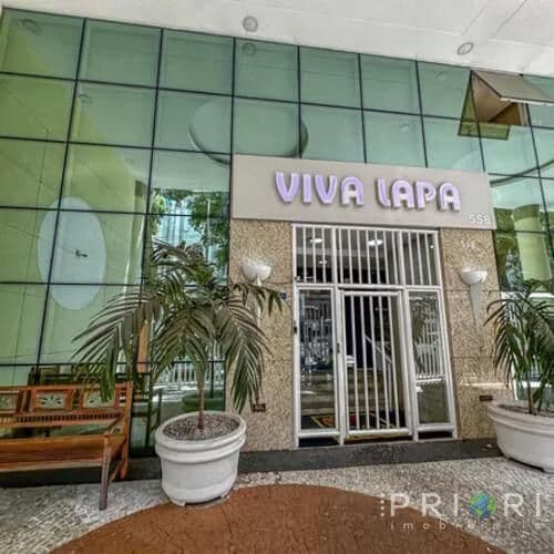 Apartamento mobiliado 28 m² pronto para morar | Lazer Completo | Lapa, Centro do RJ