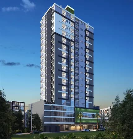 Apartamento Padrão na planta de 02 Dormitorios