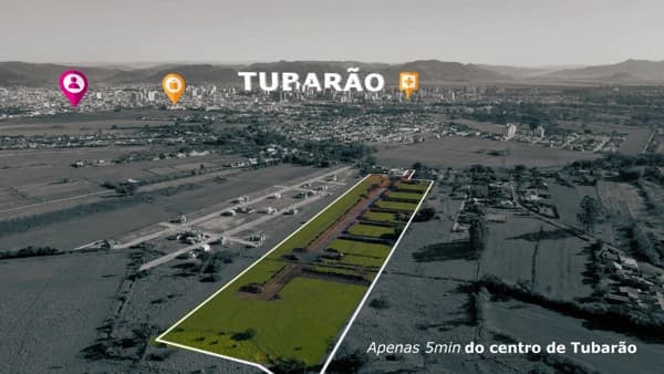 Terreno à venda no bairro Santa Luzia em Tubarão/SC