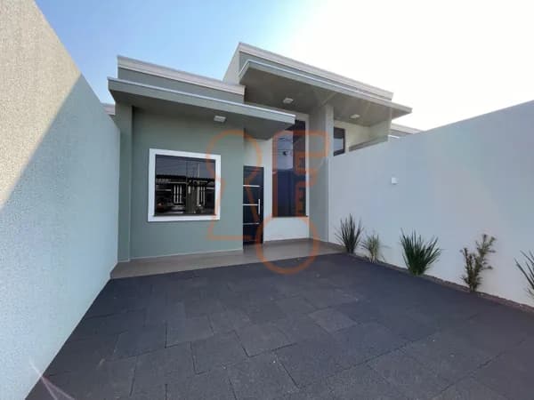 Casa com 2 quartos, 1 sendo Suíte no Bairro Ecopark, Cascavel-PR