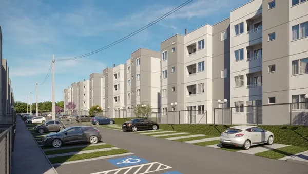 Apartamento com 2 quartos a venda no bairro Pinheirinho, Toledo- PR