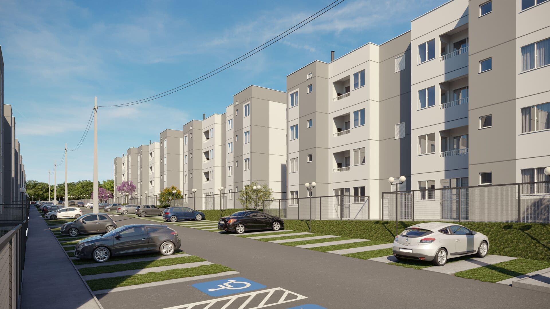 Apartamento com 2 quartos a venda no bairro Pinheirinho, Toledo- PR
