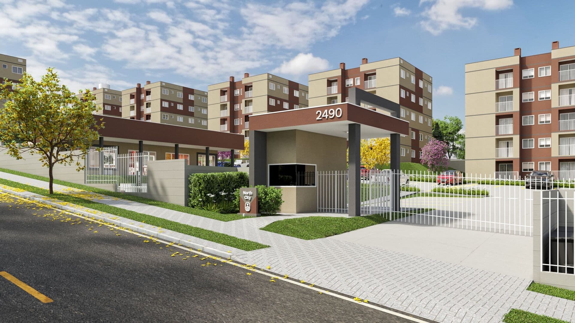 Apartamento com 2 quartos a venda no bairro Floresta, Cascavel - PR