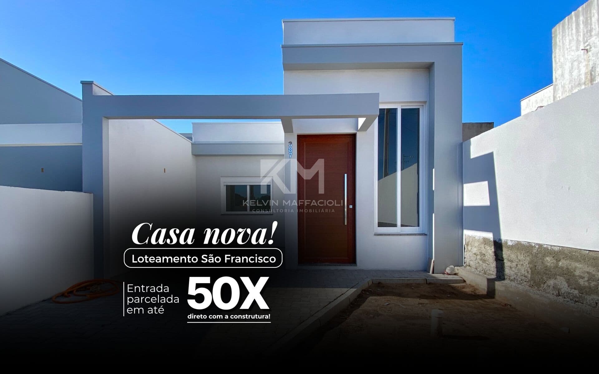 CASAS EM CONSTRUÇÃO NO LOTEAMENTO SÃO FRANCISCO