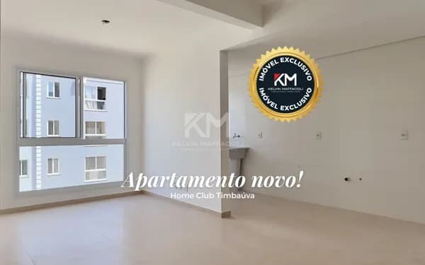 EXCLUSIVIDADE KM | APARTAMENTO NOVO NO HOME CLUBE TIMBAÚVA