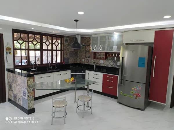 Linda casa com total conforto e qualidade, em 455m2 construídos num terreno de 1.000m2, Rio do Ouro - SG