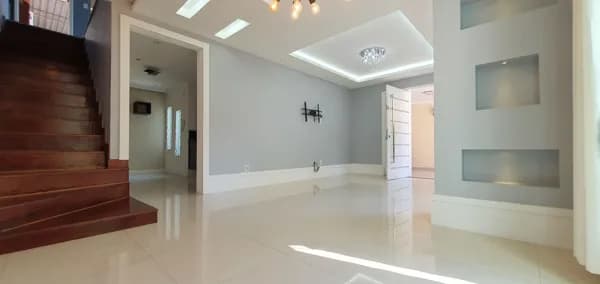 Espetacular casa em pequeno condomínio, 3 quartos, 1 suíte, 240 m², no início da rua da caminhada, Camarão - SG