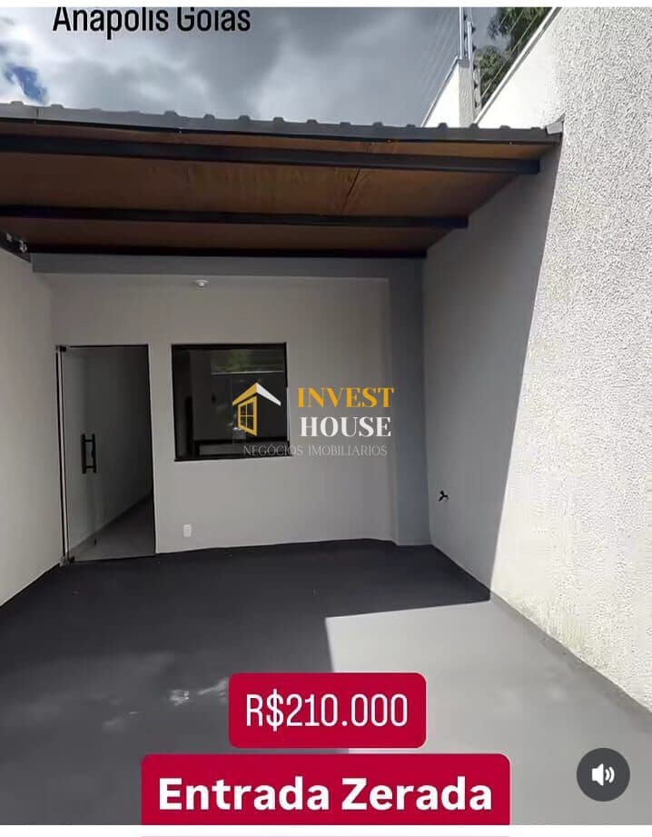 Casa COM 2 QUARTOS NO JARDIM FLOR DE LIZ