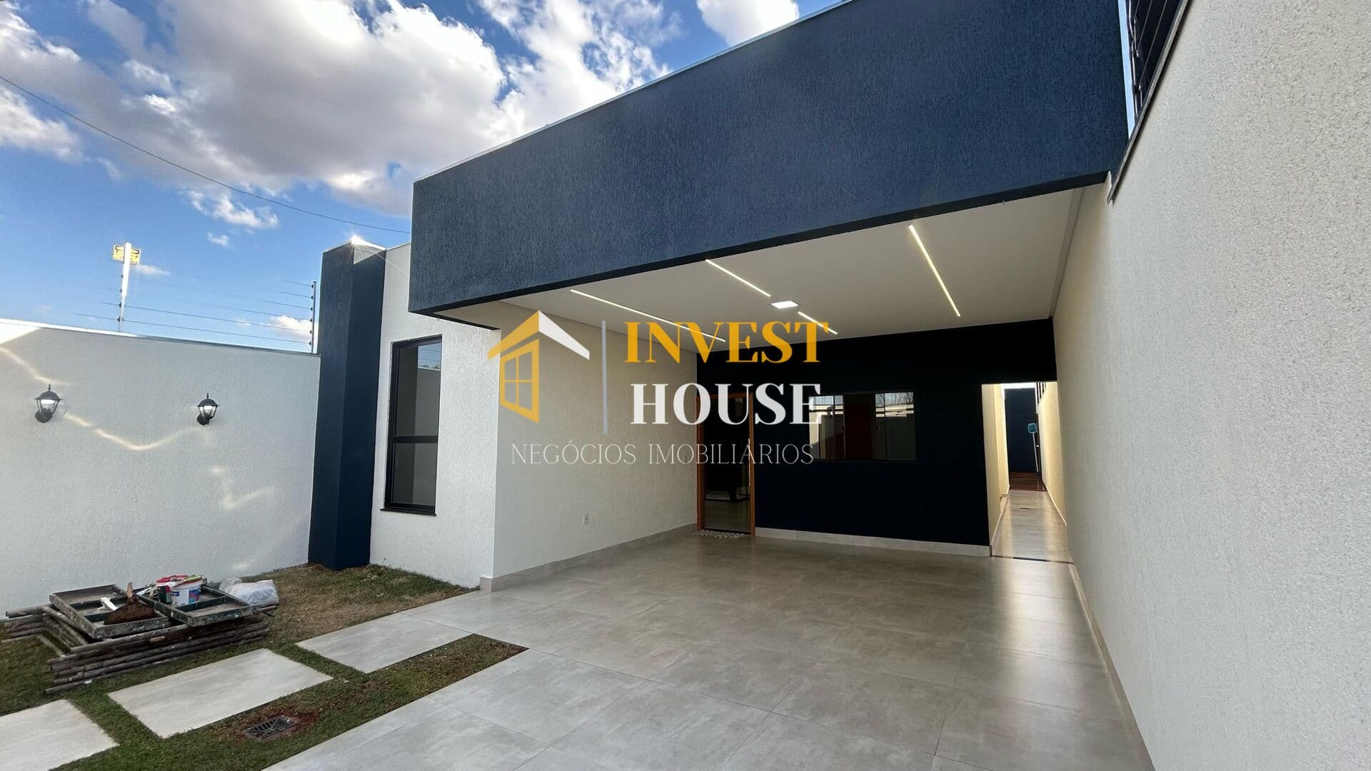 Casa 3/4 1 suíte com piscina no Residencial Campos do Jordão - Anápolis/GO