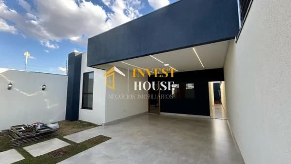 Casa 3/4 1 suíte com piscina no Residencial Campos do Jordão - Anápolis/GO