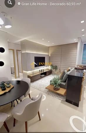 Apartamento ágio 2 suítes rico em móveis planejados no Centro de Anápolis/GO