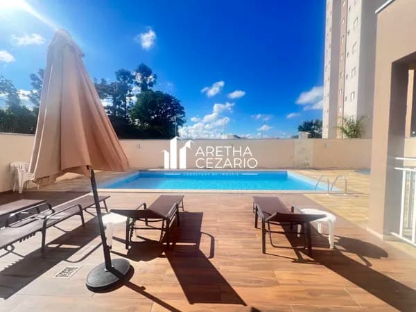 Apartamento com 02 dormitórios à venda, 54m² por R$ 280.000,00 - Residencial Arboreto - Tremembé - SP