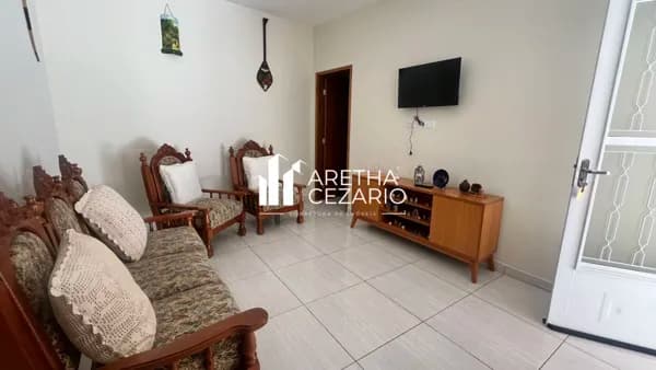 Casa Mobiliada com 02 dormitórios sendo uma suíte para locação, 75m² - Bairro Chácara do Visconde - Taubaté - SP