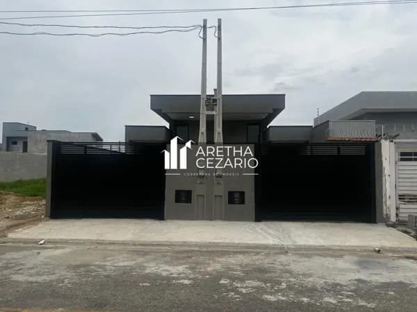 Casa com 03 Dormitórios sendo uma suíte à venda, 95m² por R$ 390.000 - Vista Alegre - Taubaté - SP
