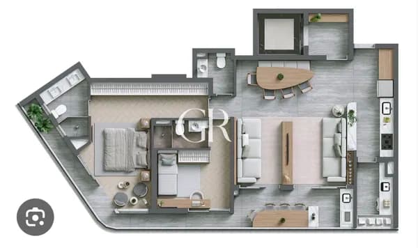 🏢 Infinity Alphaville | 110m² | 5º Andar | Varanda em L | Entrega Julho 2026 | Alphagran