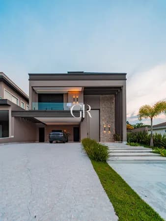 🏡 Casa Nova e Moderna | 430m² | 4 Suítes | Vista Permanente para Reserva | Automação Completa