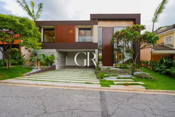 🏡 Casa de Luxo| 465m² | 4 Suítes | Pé-Direito 8m | SPA com Jacuzzi 7 Pessoas | Projeto SA Design + Sidnei Harada