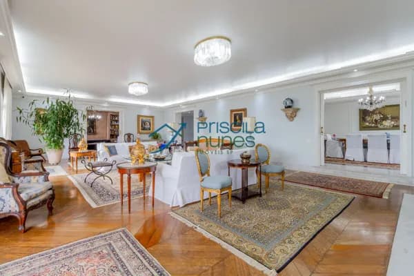 Apartamento Jardim América com 4 quartos, sendo 4 suítes , 609m²