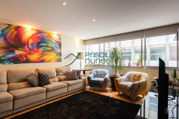 Apartamento Higienópolis com 4 quartos, sendo 1 suíte, 158m²