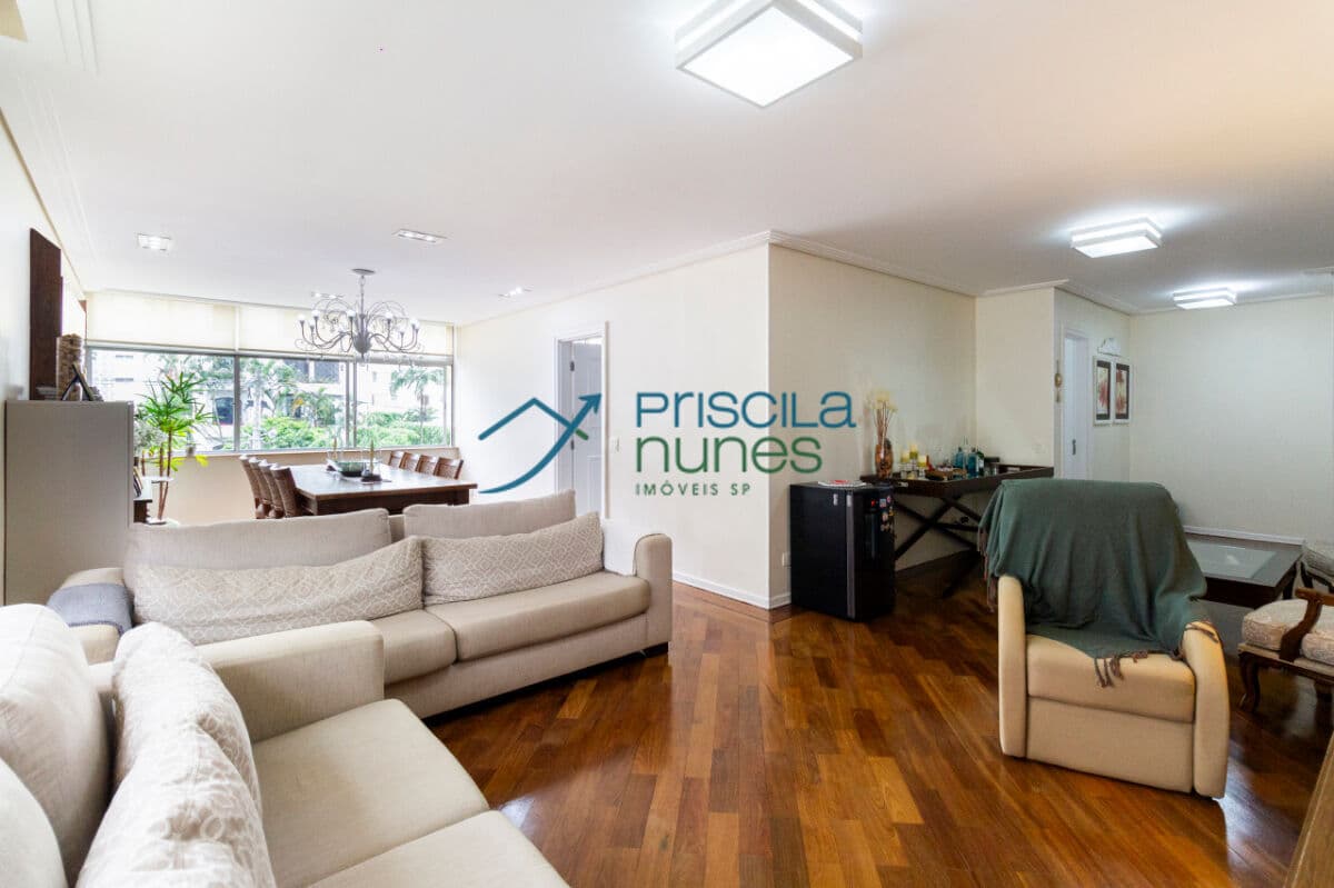 Apartamento Santa Cecília com 3 quartos, sendo 1 suíte , 176m²
