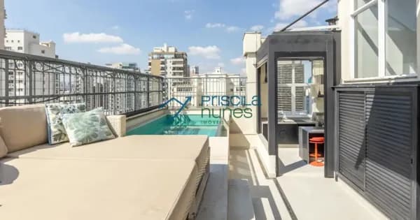 Cobertura Vila Nova Conceição com 4 quartos, sendo 4 suítes, 310m²