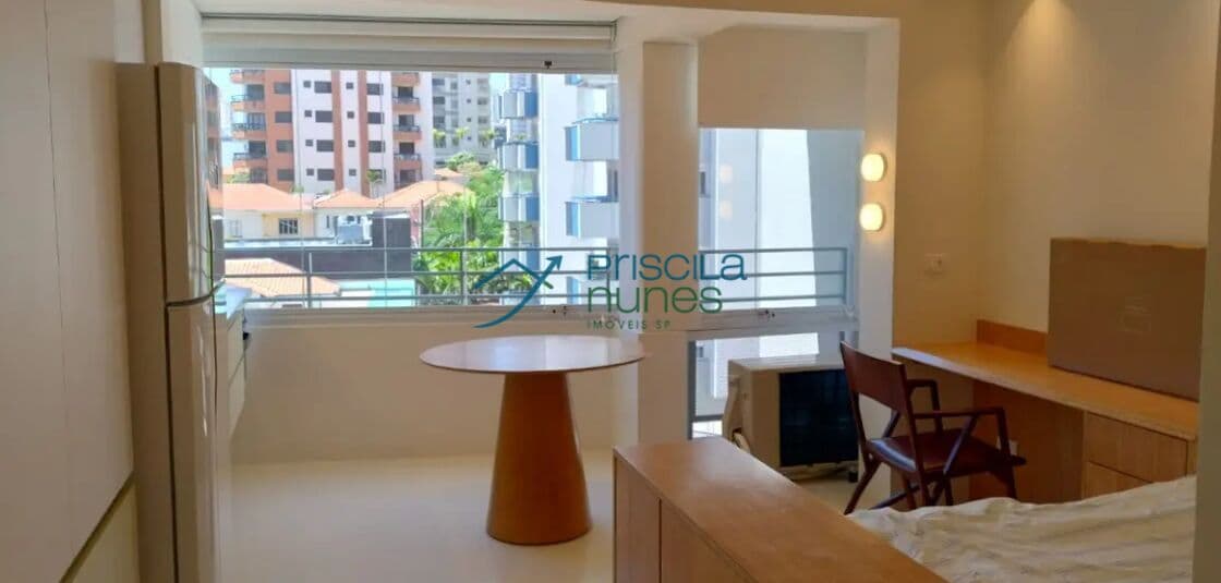 Studio Perdizes com 1 quarto, 24m²