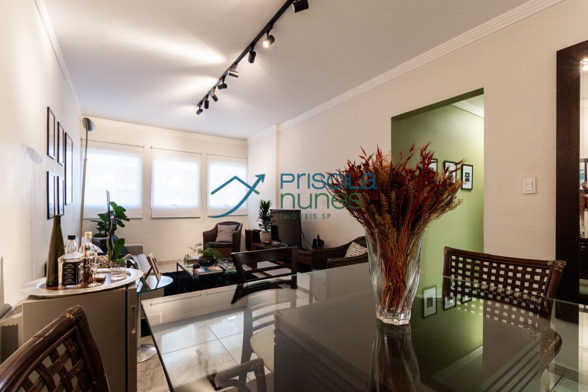 Apartamento Vila Buarque com 2 quartos, 87m²