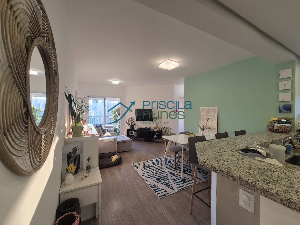 Apartamento Vila Olímpia 2 dormitórios sendo 1 suíte 2 vagas 75 metros de área