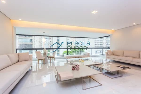 Apartamento Santa Cecília com 4 quartos, sendo 3 suítes, 238m²