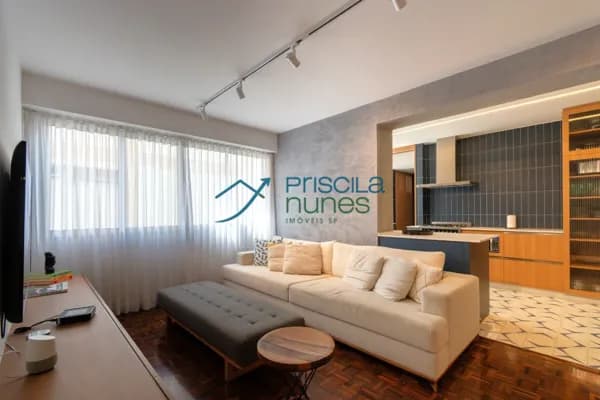 Apartamento Jardim Paulista Reformado e Mobiliado com 2 quartos, sendo 1 suíte , 97m²
