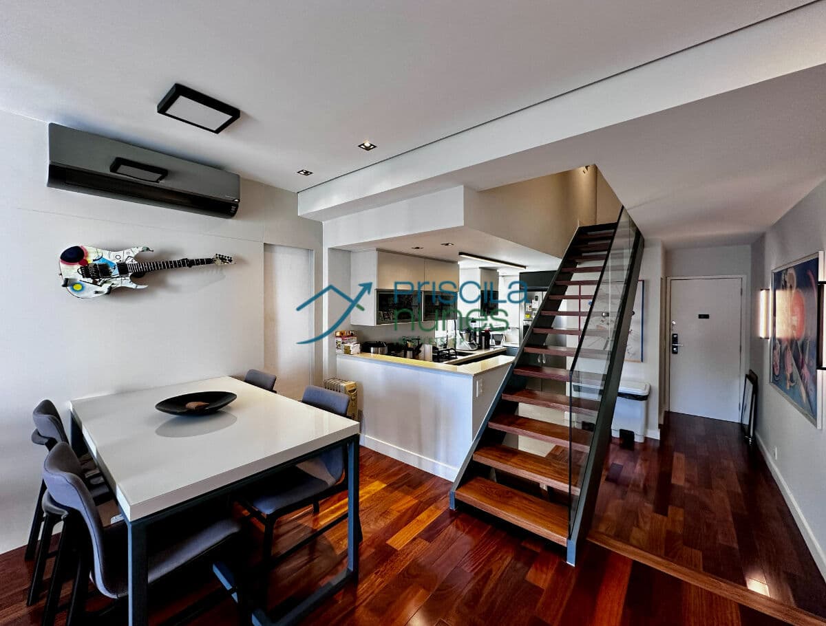 Loft Itaim Bibi com 2 quartos, sendo 1 suíte, 89m²