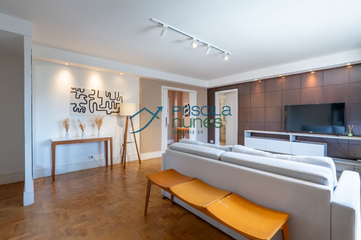 Apartamento Itaim Bibi Reformado com 3 quartos, sendo 1 suíte, 187m²