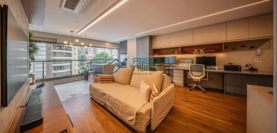 Apartamento Perdizes com 2 quartos, sendo 2 suítes , 109m²