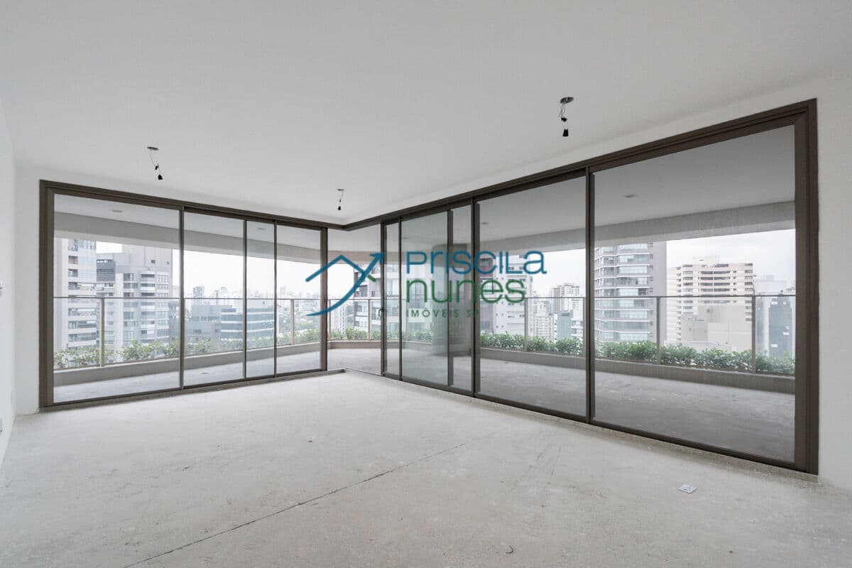 Apartamento Moema com 3 quartos, sendo 3 suítes , 221m²