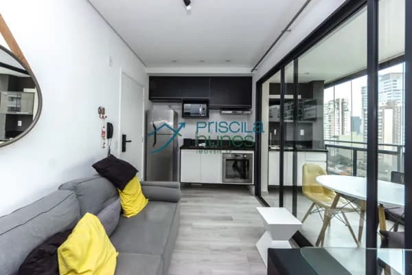 Apartamento Pinheiros com 1 quarto, sendo 1 suíte, 35m²