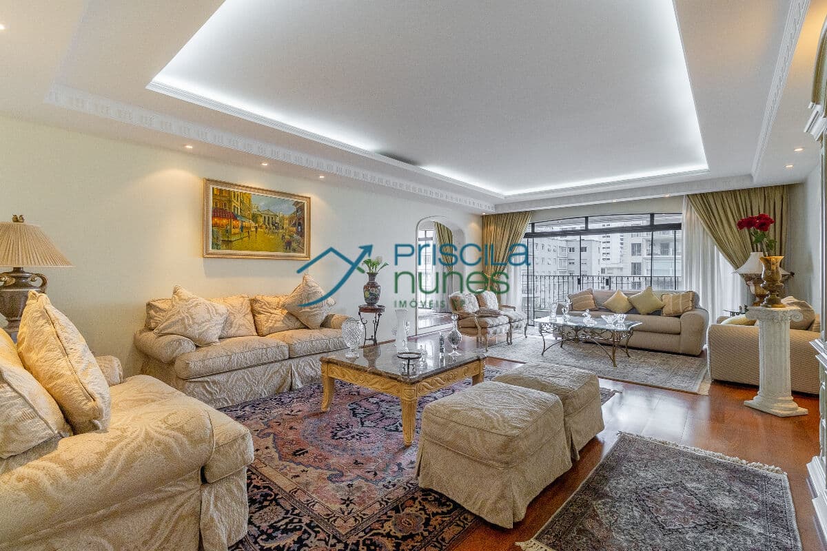 Apartamento Santa Cecília com 4 quartos, sendo 2 suítes, 340m²