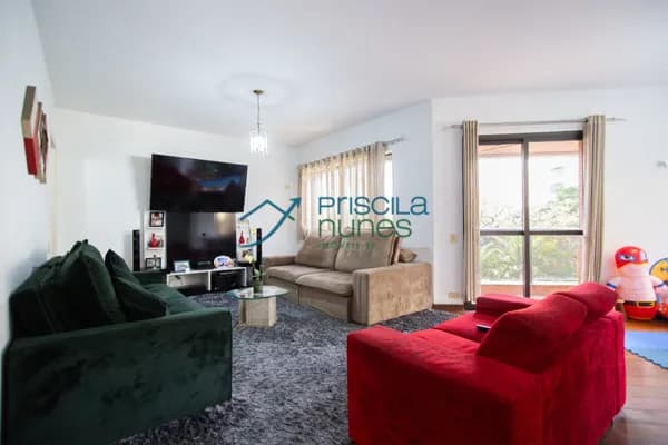 Apartamento Perdizes com 4 quartos, sendo 4 suítes, 216m²