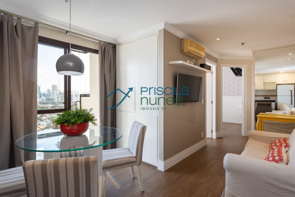 Apartamento Vila Olímpia com 2 quartos , 50m²