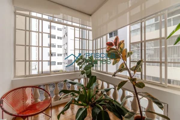 Apartamento Higienópolis com 3 quartos, sendo 2 suítes, 199m²