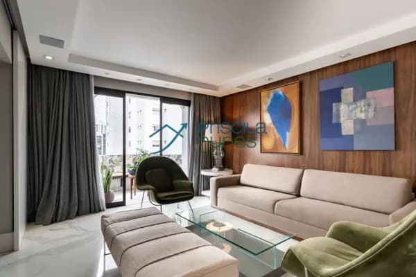 Apartamento Paraíso com 2 quartos, sendo 2 suítes, 162m²