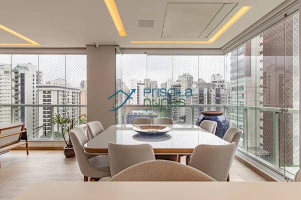 Apartamento Paraíso com 4 quartos, sendo 3 suítes, 197m²