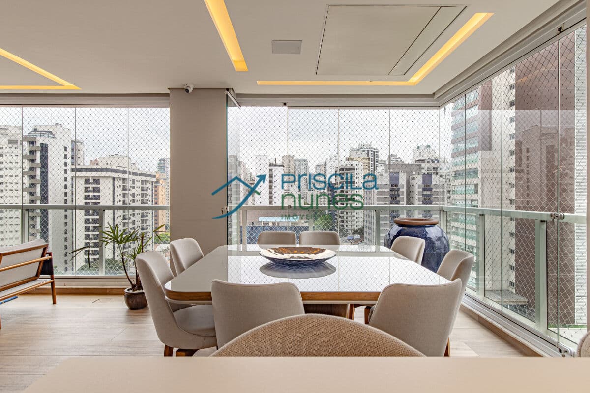 Apartamento Paraíso com 4 quartos, sendo 3 suítes, 197m²