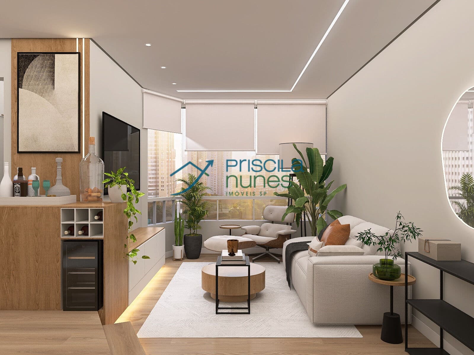 Apartamento em Itaim Bibi com 72m² 2 dormitórios sendo 1 suíte pronto para morar