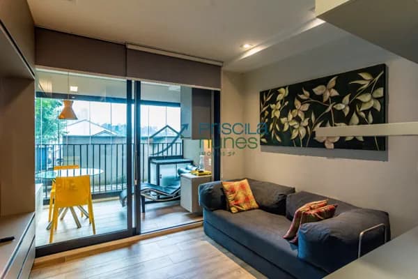 Studio Sumaré com 1 quarto, 28m²