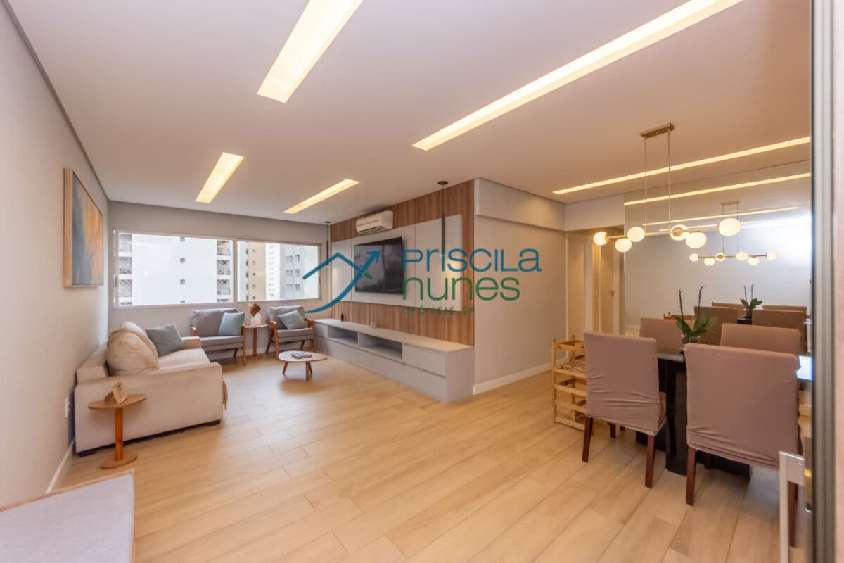 Apartamento Indianópolis com 3 quartos , 100m²