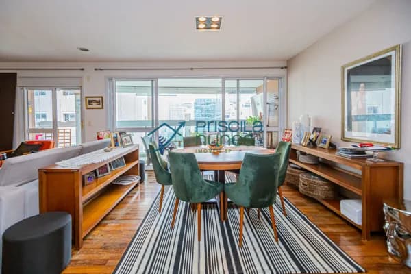 Apartamento Vila Olímpia com 3 quartos, sendo 3 suítes, 125m²