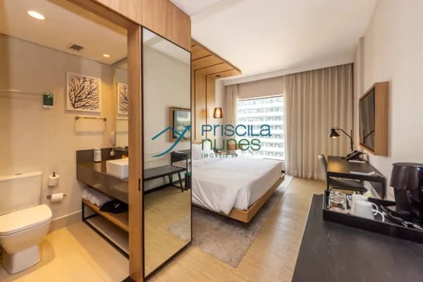 Flat Pinheiros com 1 quarto, sendo 1 suíte, 24m²