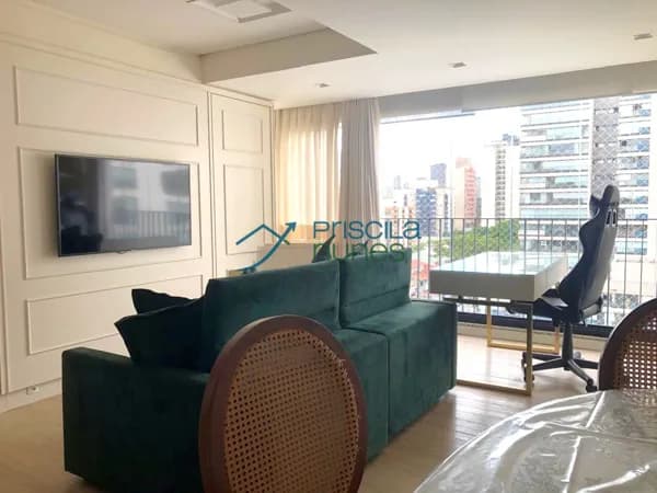 Apartamento Pinheiros 2 dormitórios sendo 1 suíte 70 metros