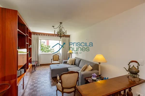 Apartamento Higienopolis com 4 quartos, sendo 2 suítes, 165m